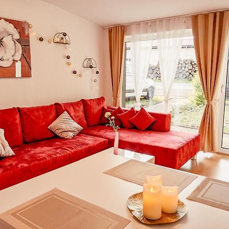 W5 - Urlaubsmagie - Wohnung Mit Grill, Terrasse & Pool Lichtenhain  Extérieur photo