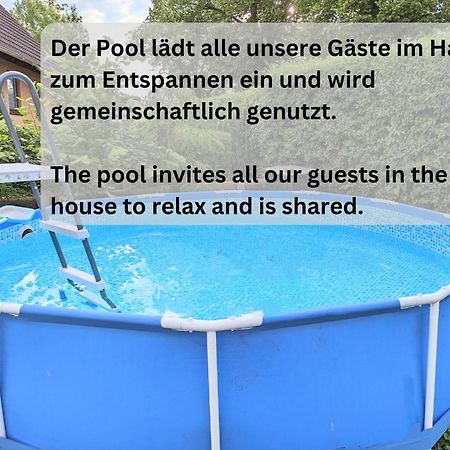W5 - Urlaubsmagie - Wohnung Mit Grill, Terrasse & Pool Lichtenhain  Extérieur photo