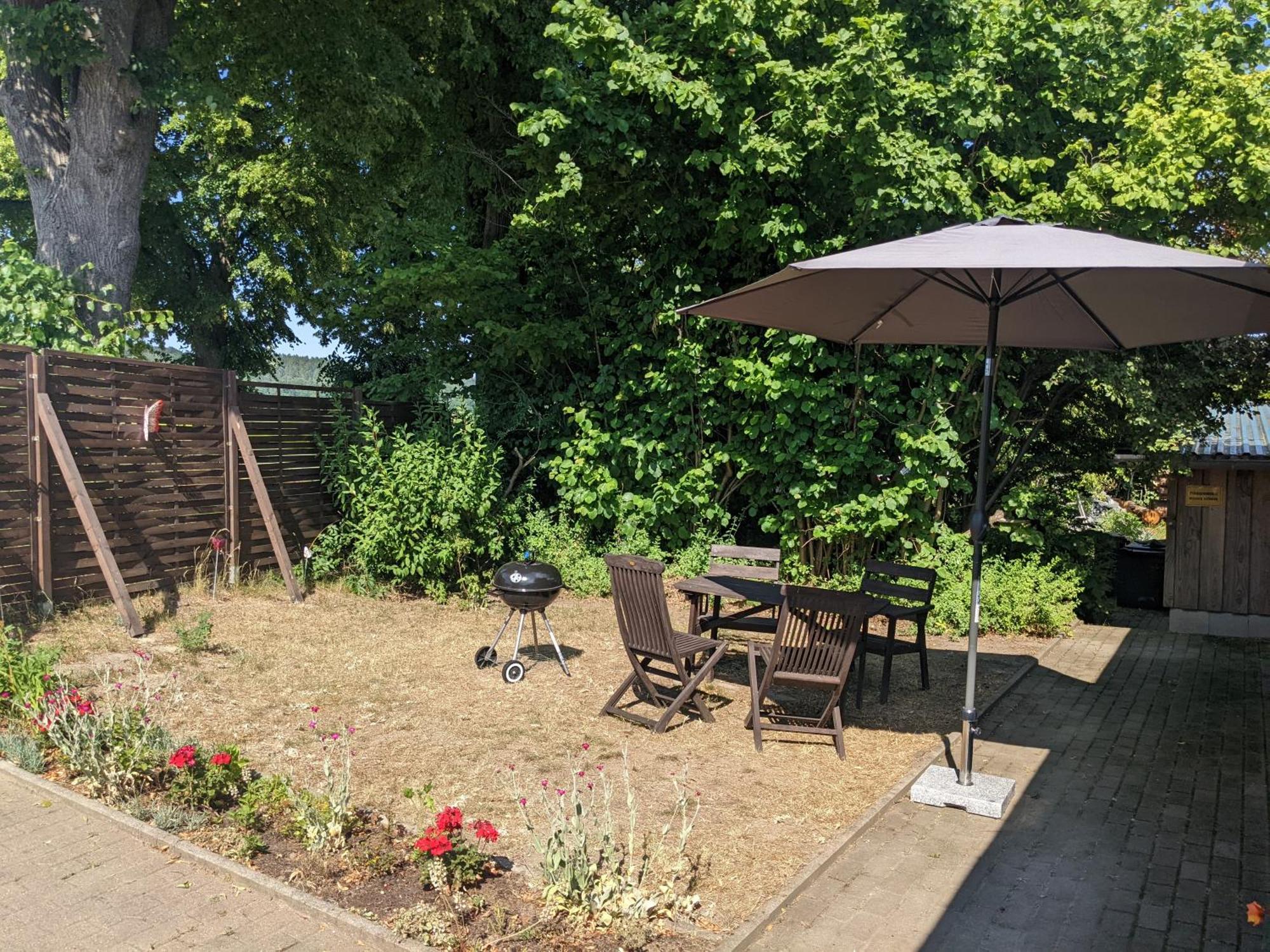 W5 - Urlaubsmagie - Wohnung Mit Grill, Terrasse & Pool Lichtenhain  Extérieur photo
