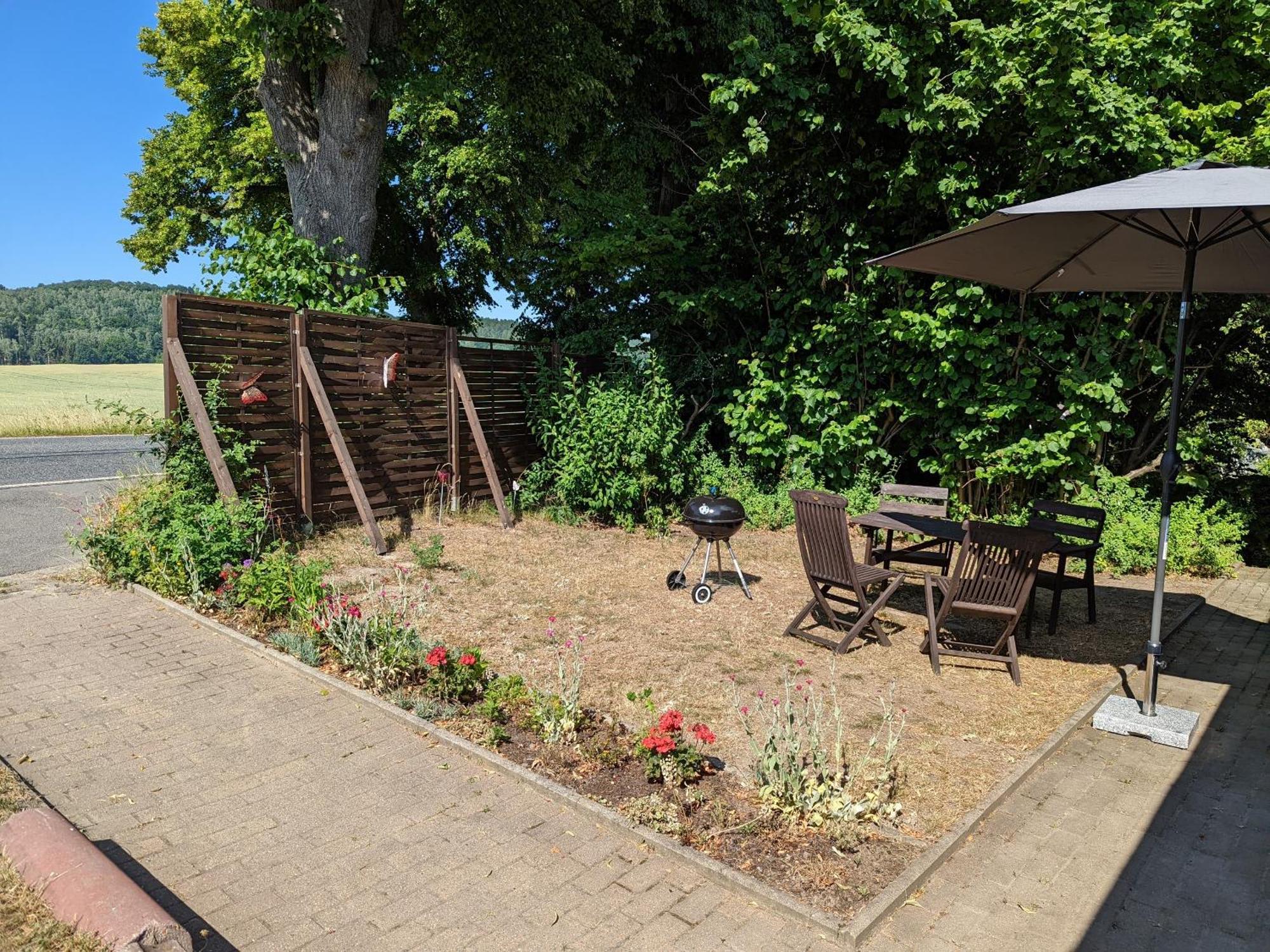 W5 - Urlaubsmagie - Wohnung Mit Grill, Terrasse & Pool Lichtenhain  Extérieur photo