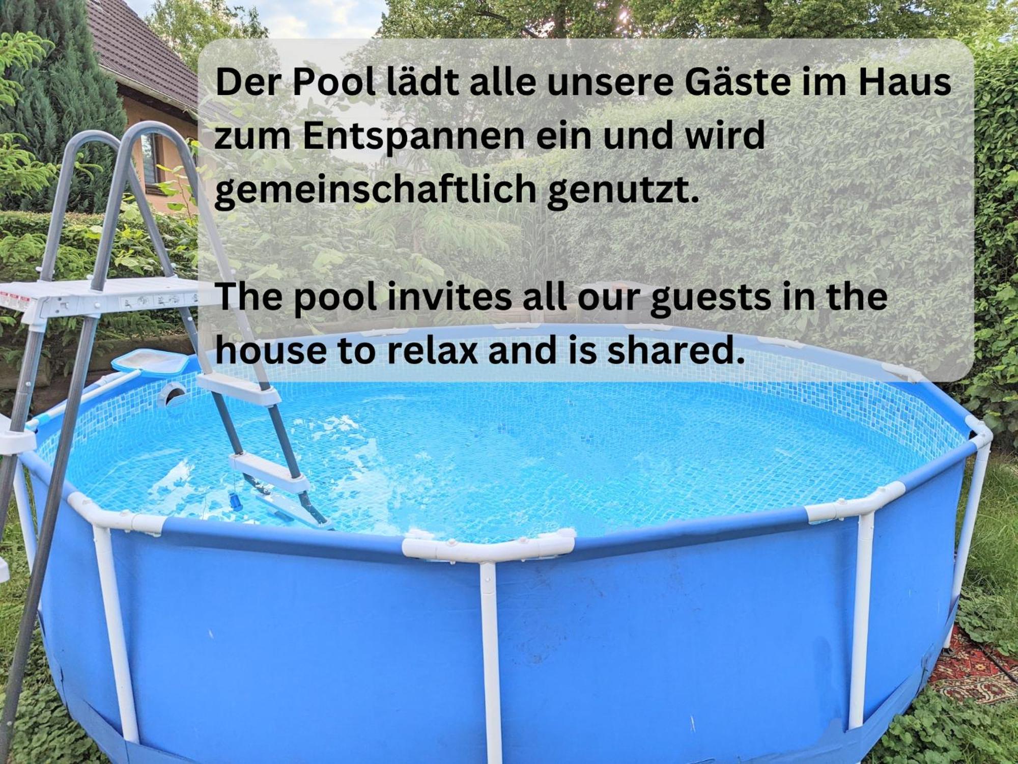 W5 - Urlaubsmagie - Wohnung Mit Grill, Terrasse & Pool Lichtenhain  Extérieur photo